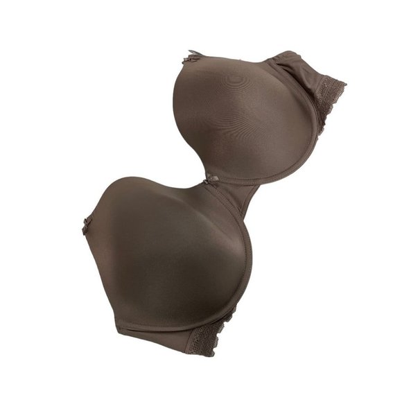 42DDD Paramour Gorgeous Contour New Paddded Underwire Bra Mink Brown 255455 - Picture 10 of 11